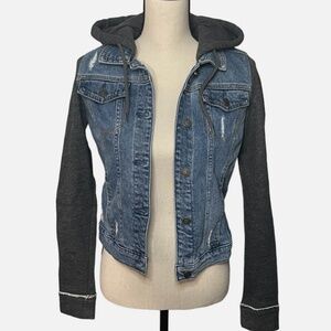 Hollister Jean Jacket Hoodie